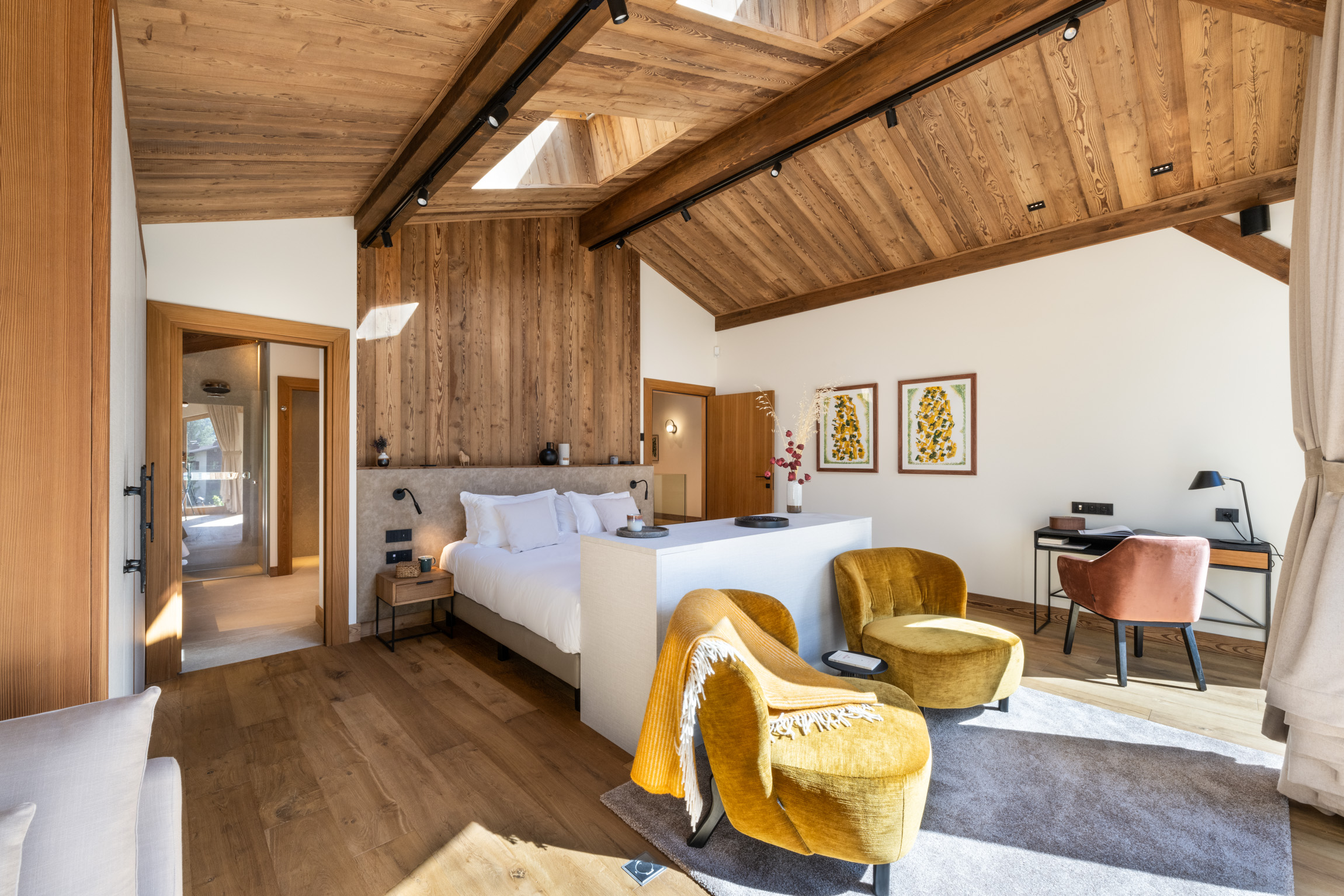 Chalet d'exception à Chamonix - Mont Blanc — Cube Heritage (vue 10)
