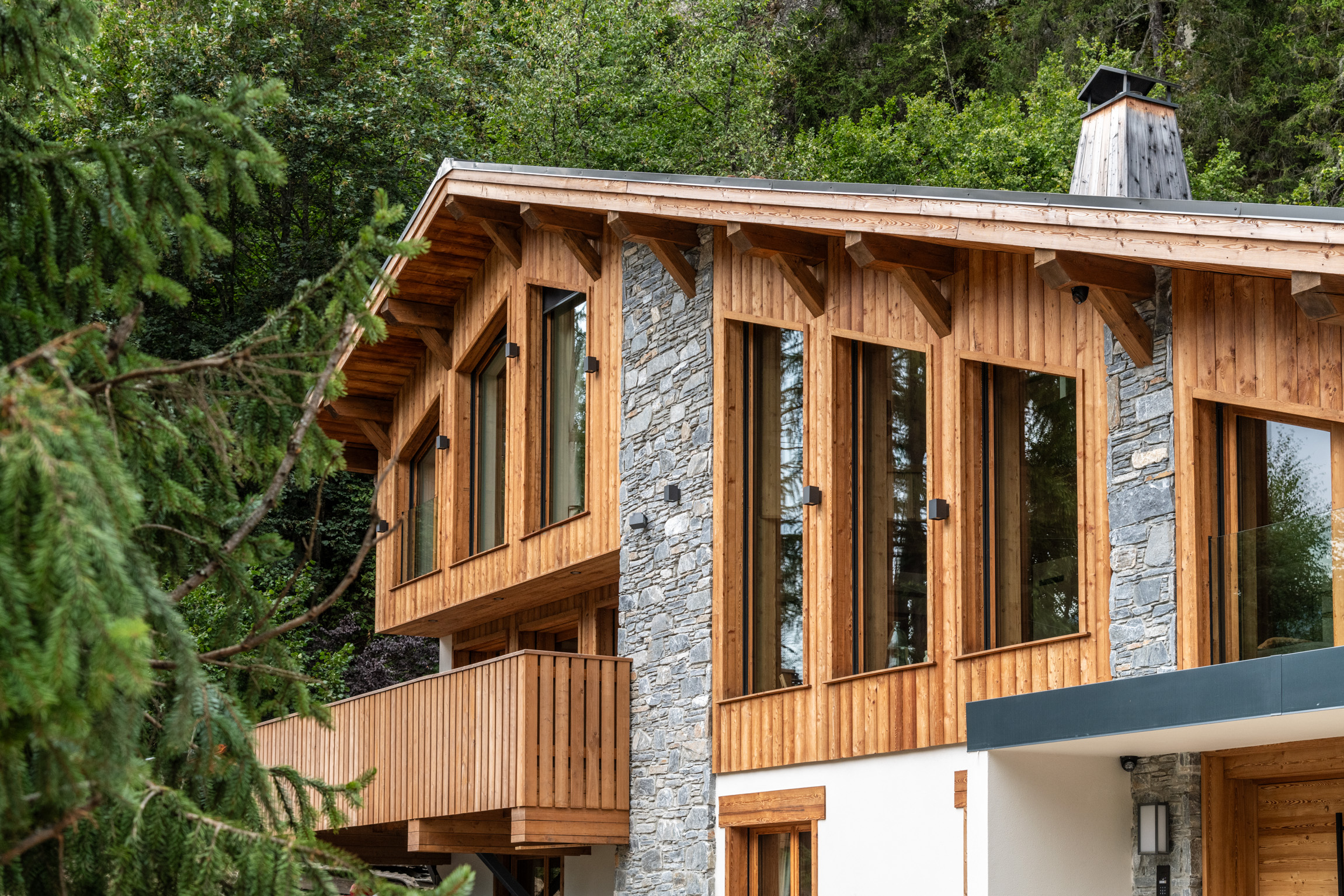 Chalet d'exception à Chamonix - Mont Blanc — Cube Heritage (vue 16)