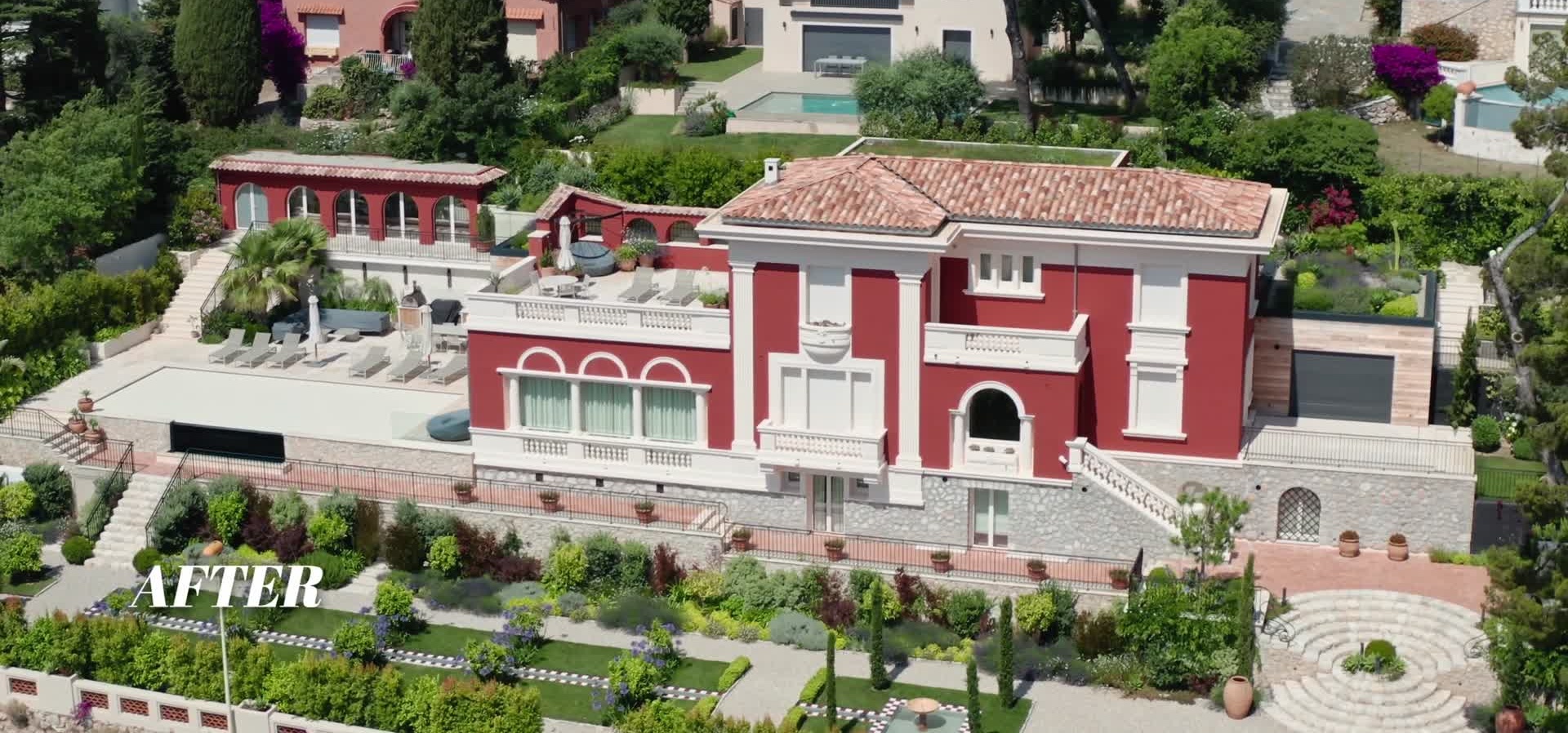Rénovation de villa de luxe sur la Côte d'Azur — Cube Heritage